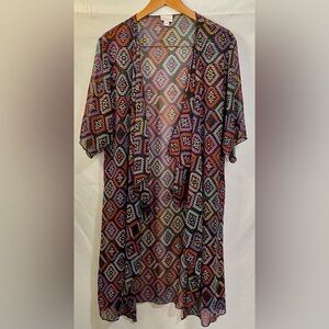 LuLaRoe Geometric Swim Coverup